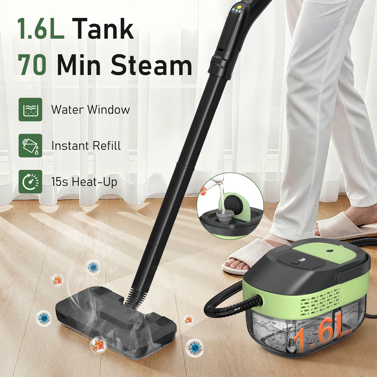 Granarbol High-Temperature Steam Mop
