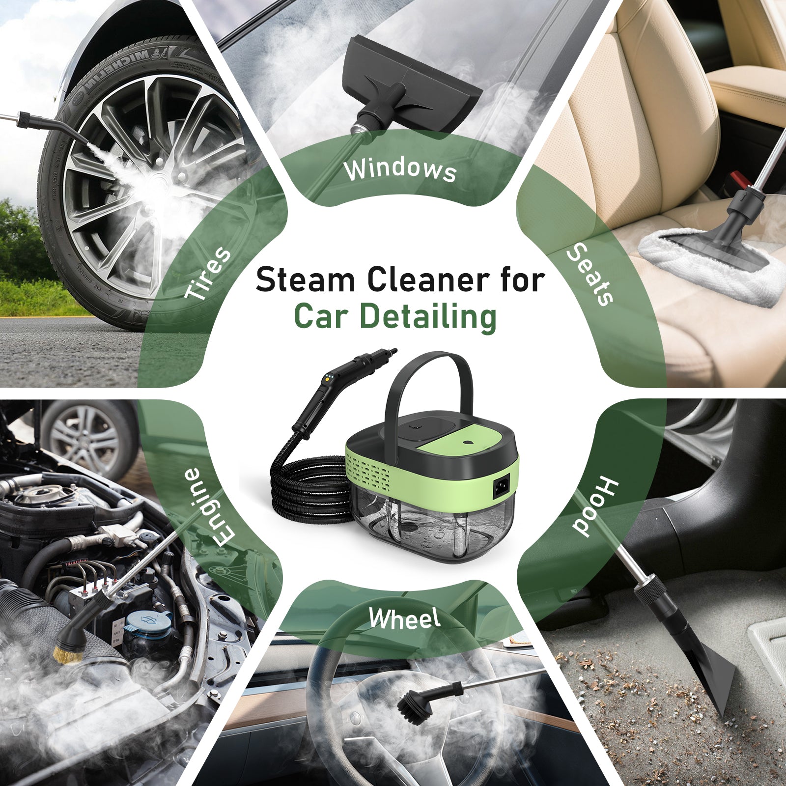 Granarbol High-Temperature Steam Mop
