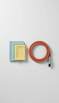 Accessory Set with Microfiber Cloths & Extension Hose