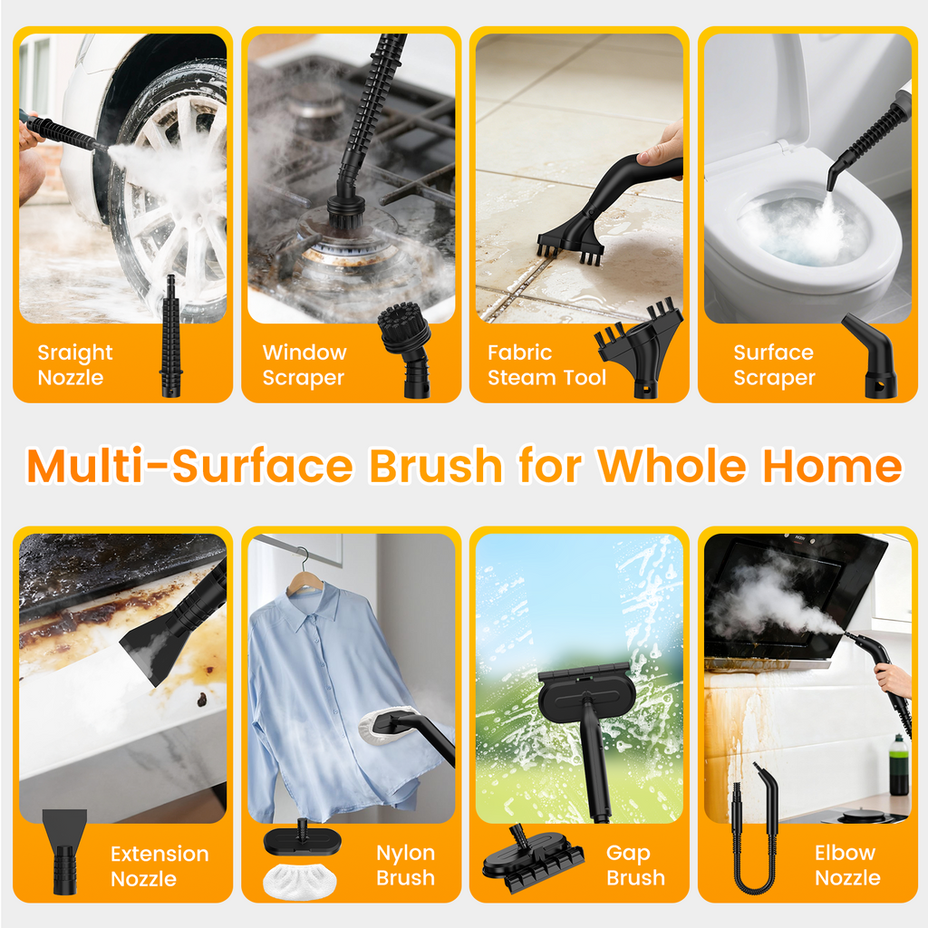 Granarbol 450ml Handheld Steam Cleaner