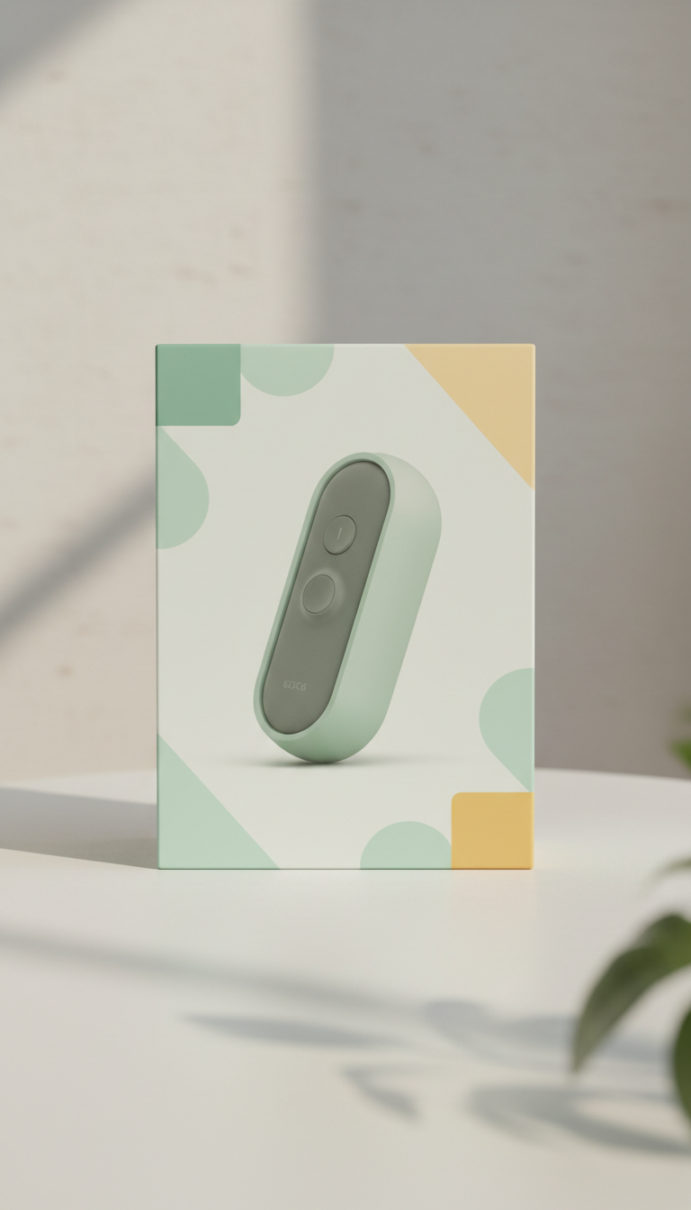 Clean Modern Packaging Box